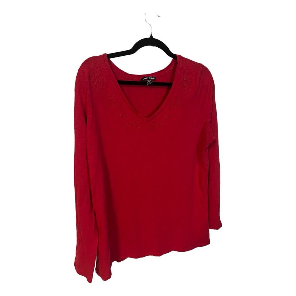 HOST PICK 🚨A V-neck long sleeve red top in extra large